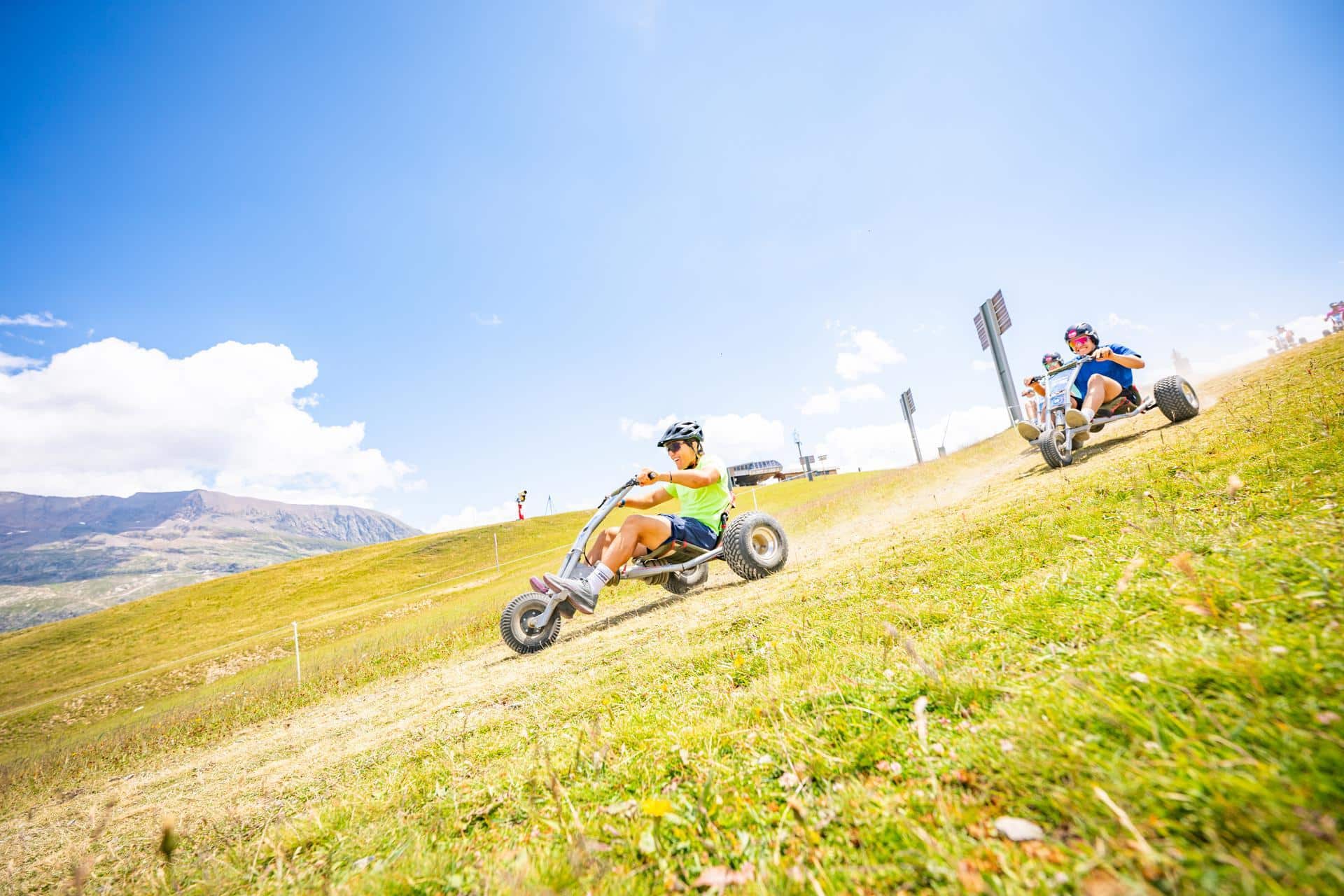 Activit&eacute;s sportives et de loisirs &eacute;t&eacute; -  Famille_Alpe d'Huez