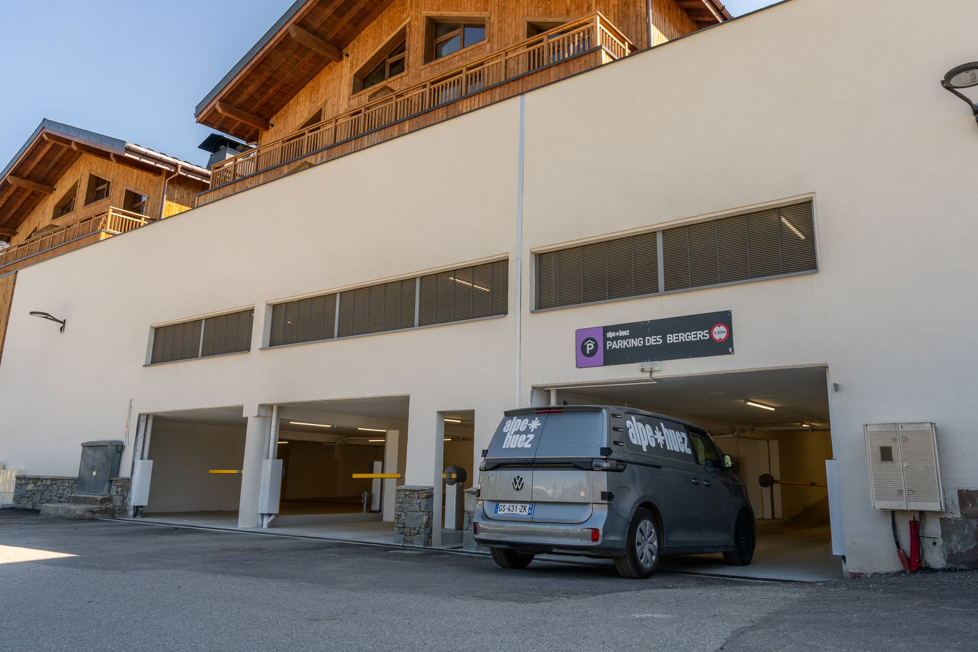 Parking  Alpe d'Huez
