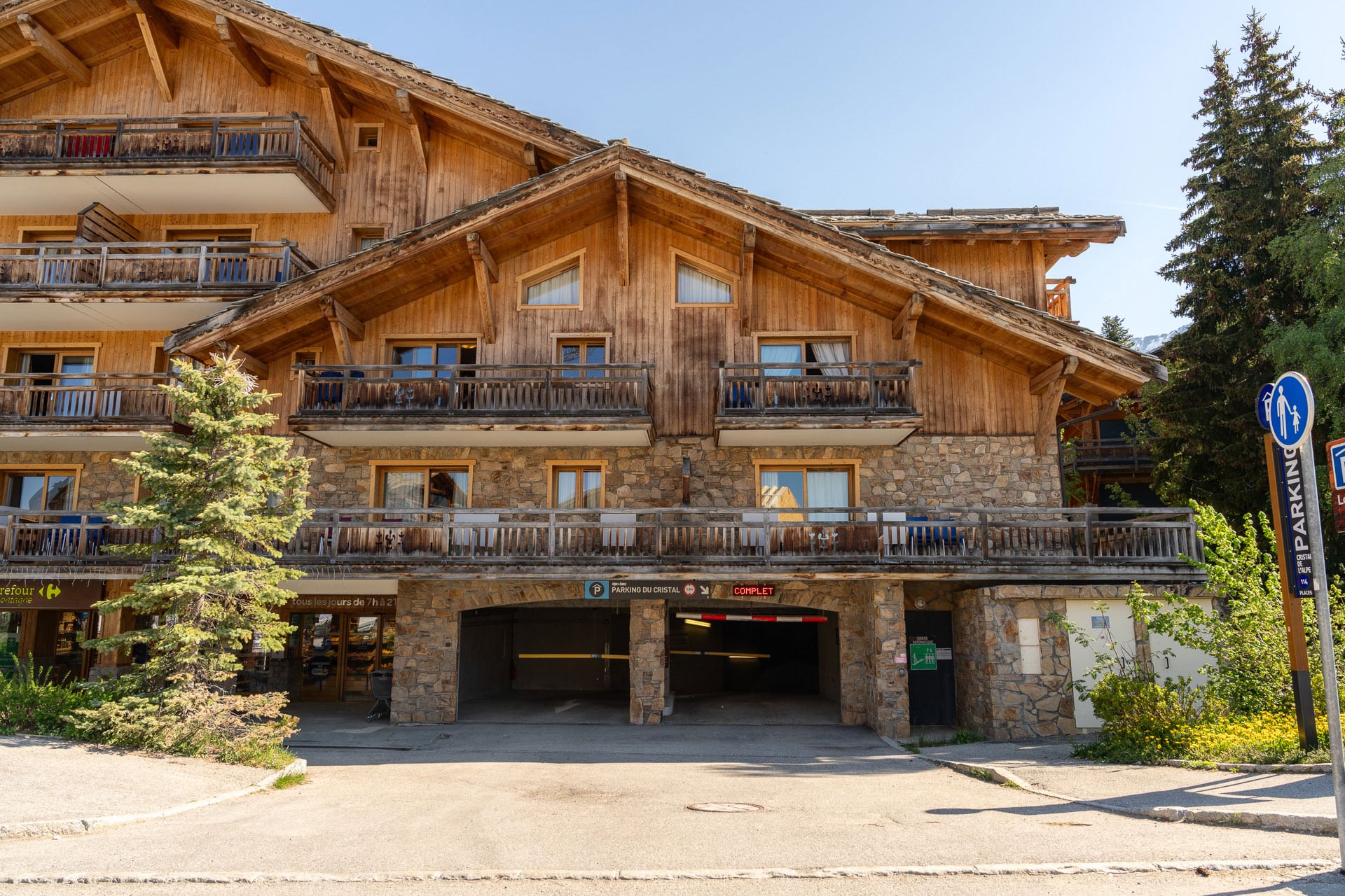 Parking  Alpe d'Huez