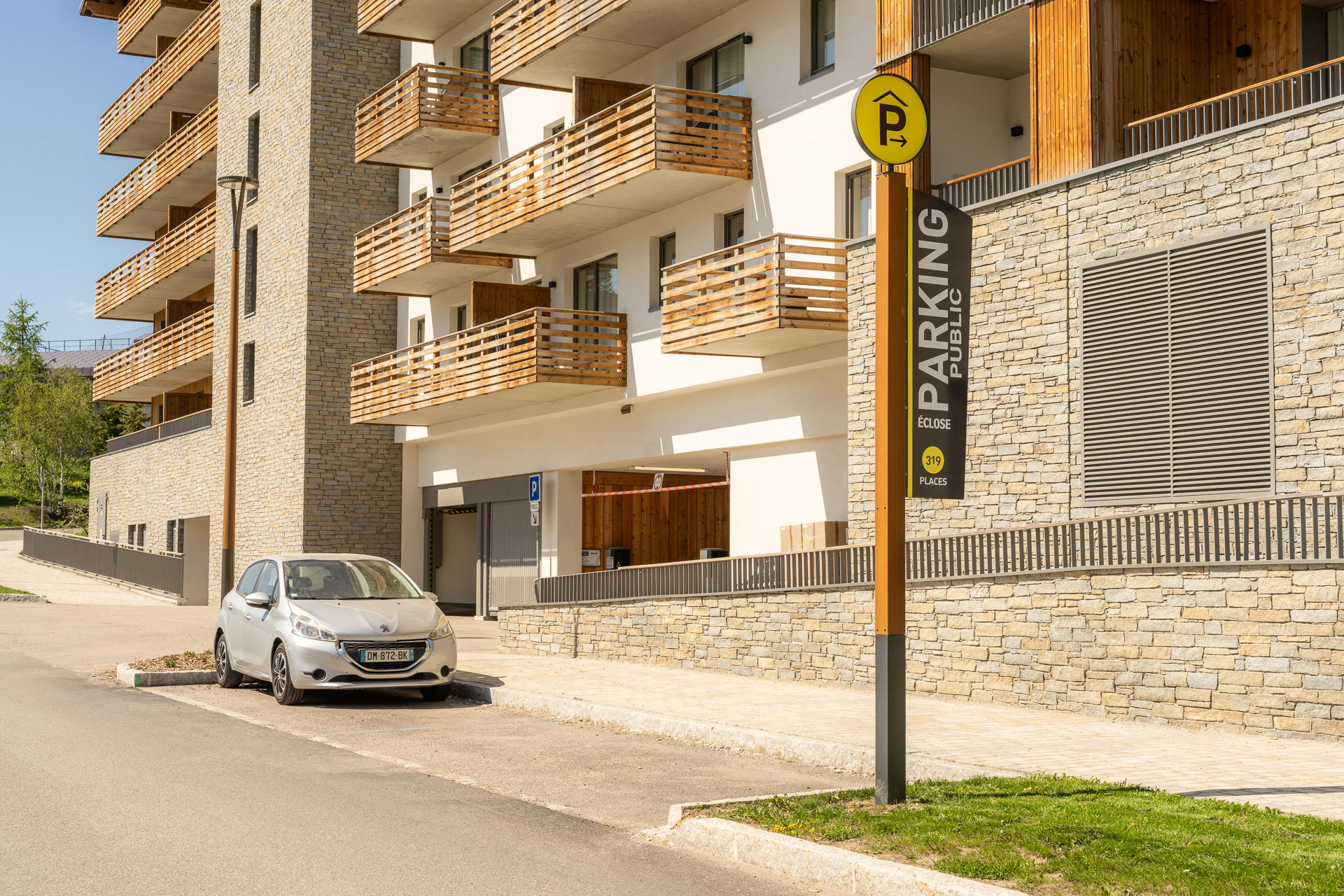 Parking Alpe d'Huez