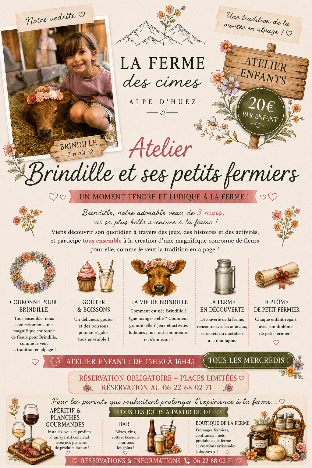 Flyer activité veau