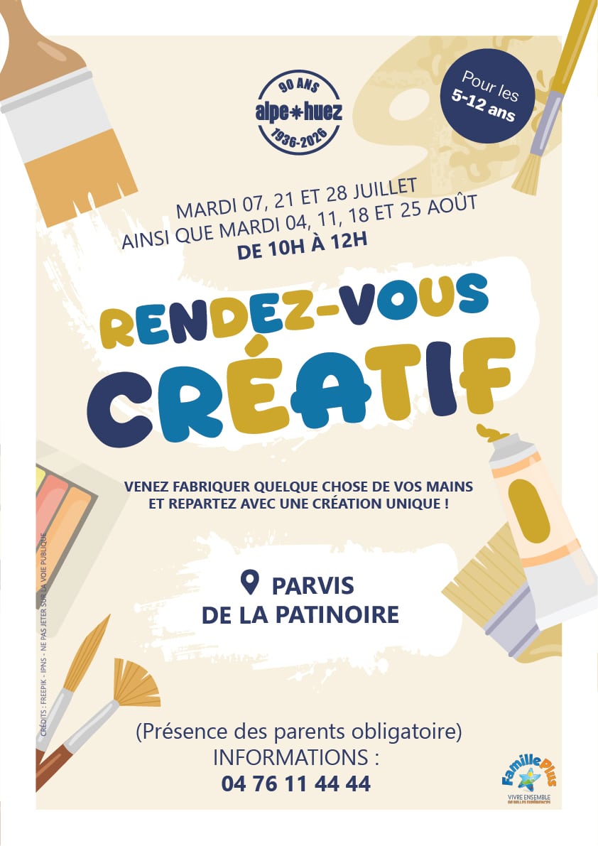 Atelier créatif_Alpe d'Huez