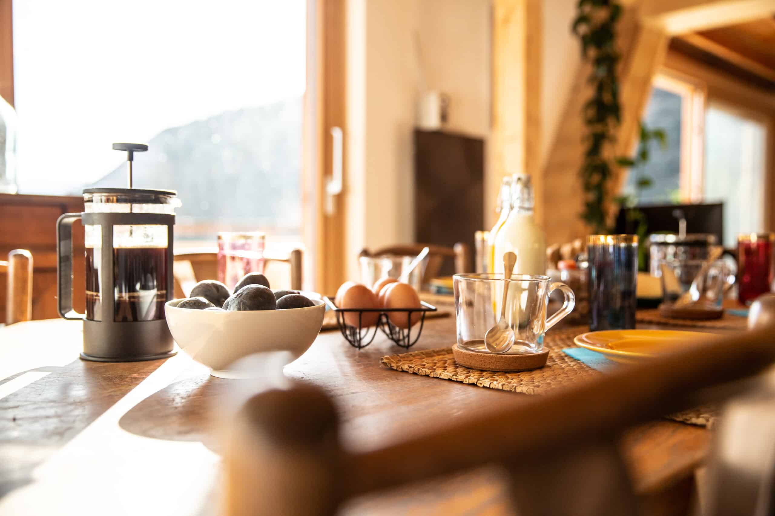Chalet Hysope - Petits d&eacute;jeuners