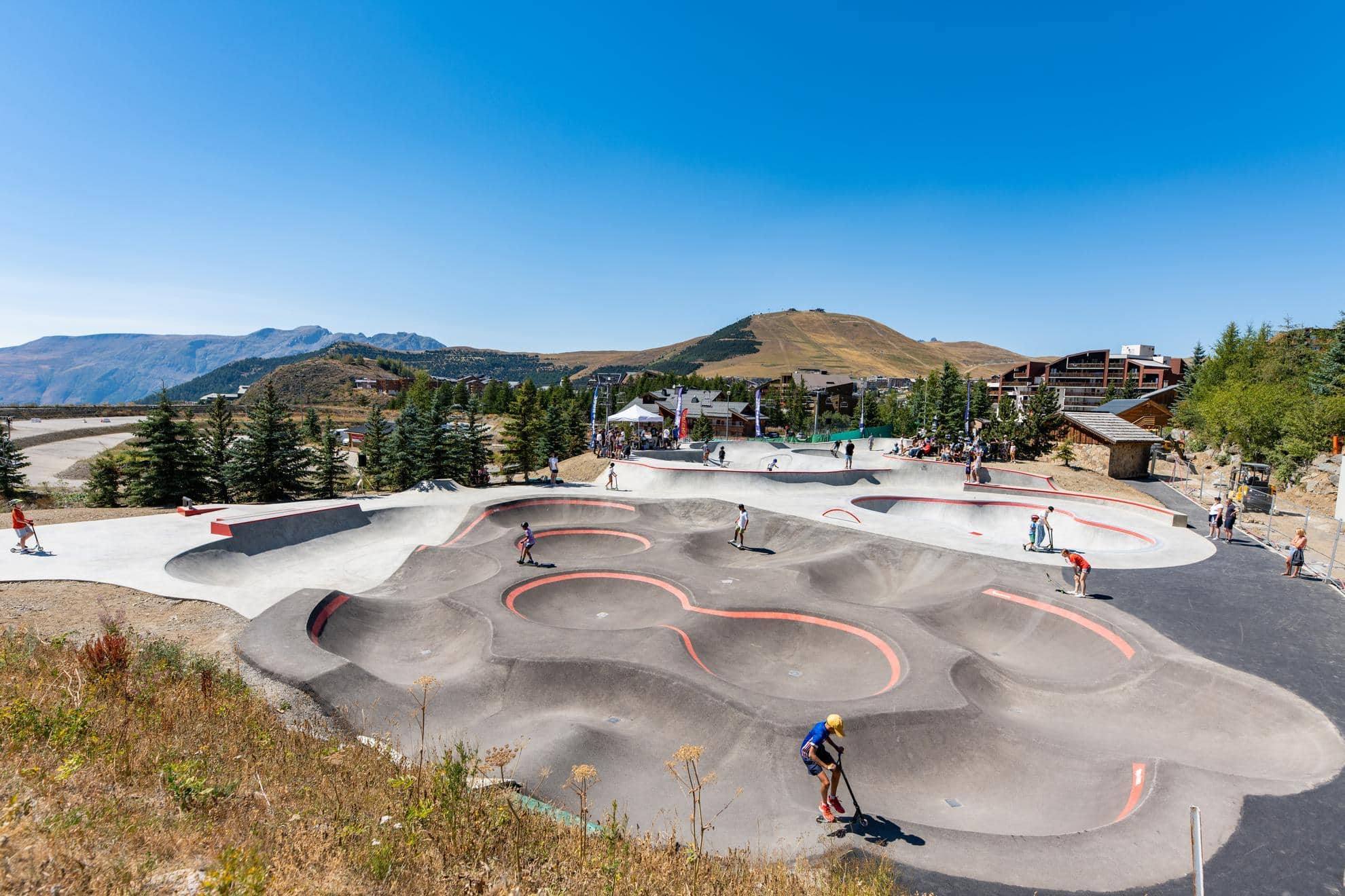 Skate park_Alpe d'Huez