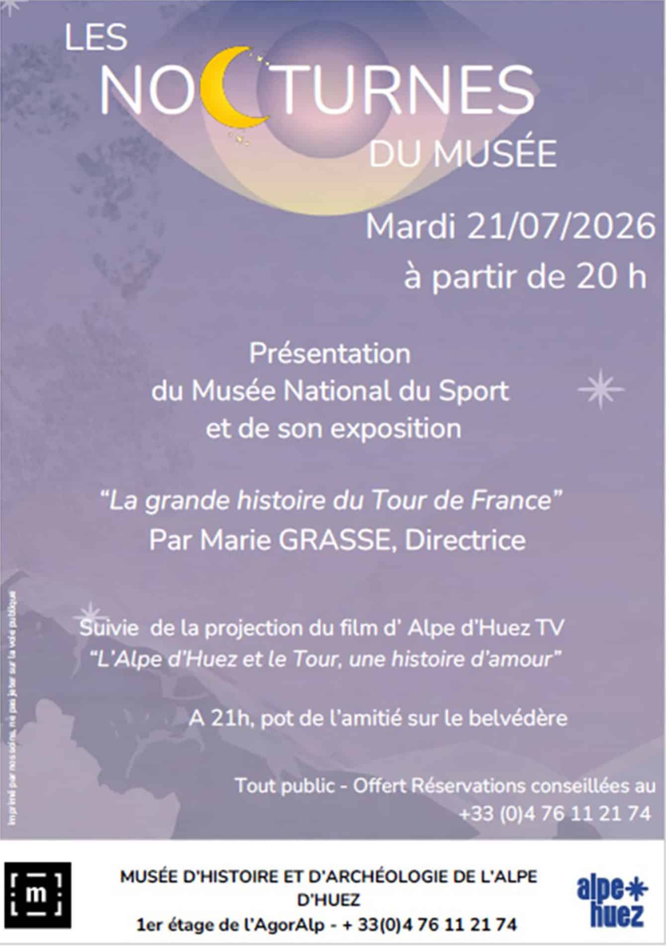 Nocturne du mus&eacute;e d'histoire et d'arch&eacute;ologie