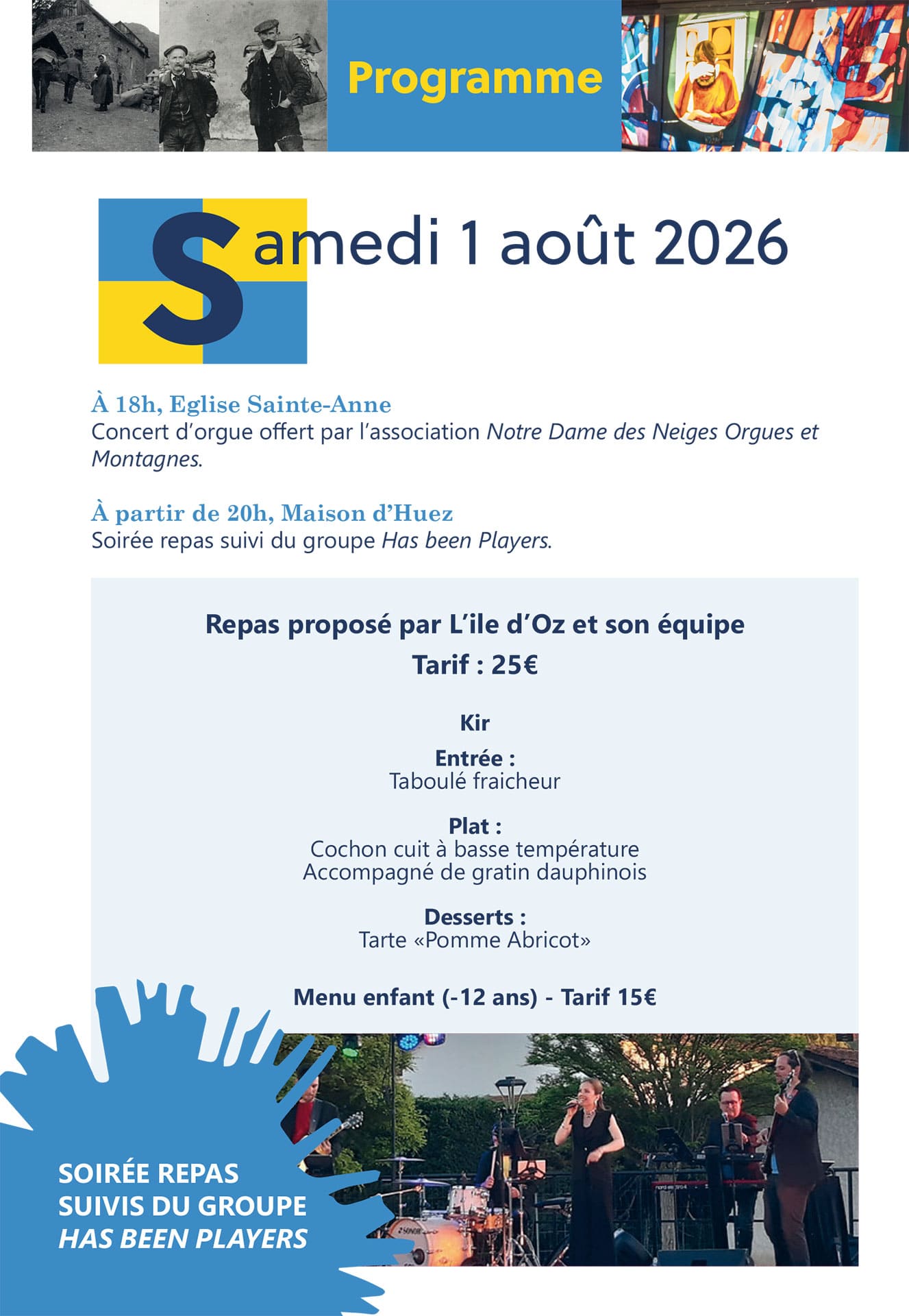 F&ecirc;te de la Sainte Anne_Huez