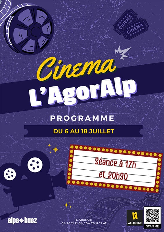 Programme cin&eacute;ma du 6 au 18 juillet