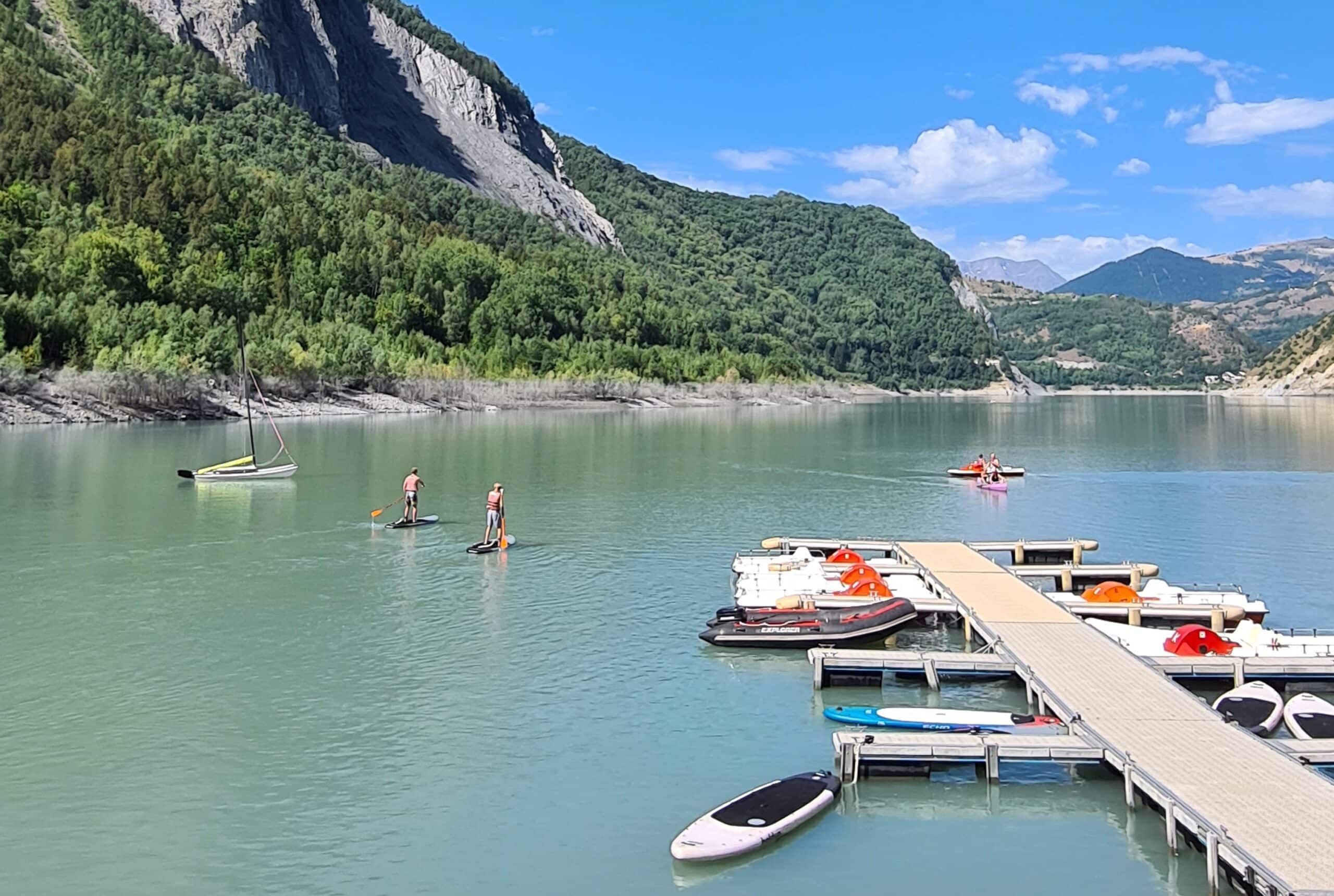 Paddle sur le Lac du Chambon