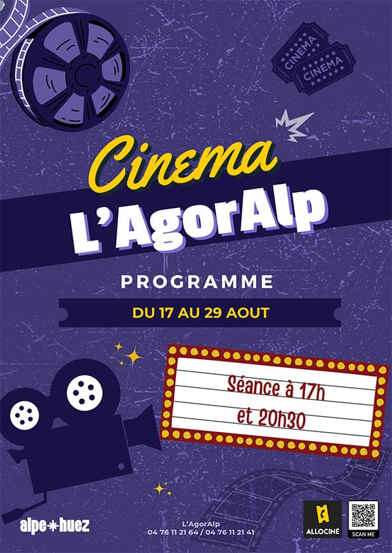 Programme cin&eacute;ma du 17 au 29 ao&ucirc;t