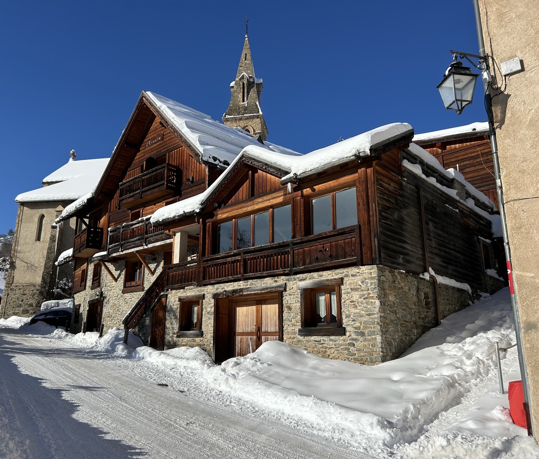 Chalet Ancolie en hiver