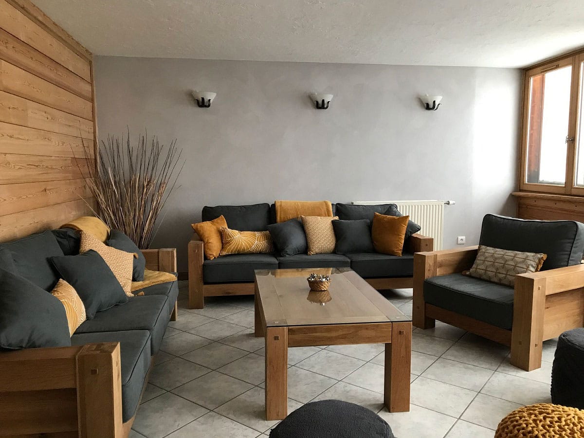 Chalet le D&eacute;nali Salon