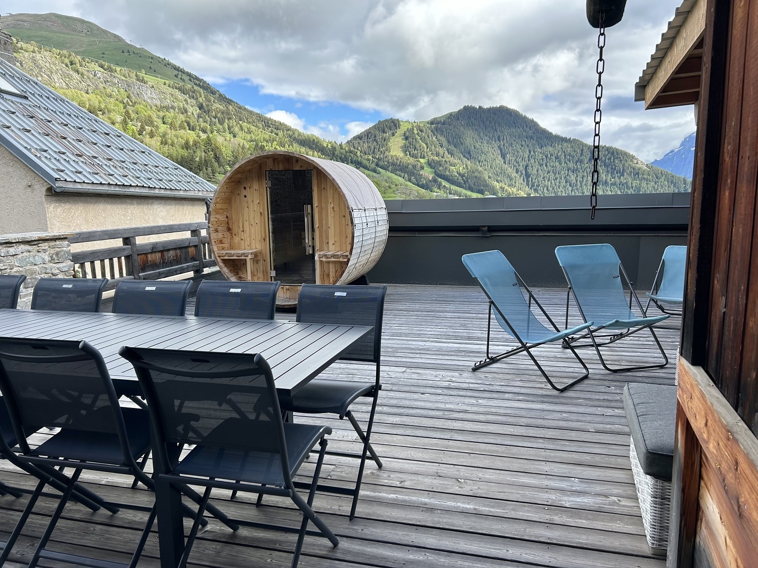 Chalet Le D&eacute;nali Sauna &eacute;t&eacute;