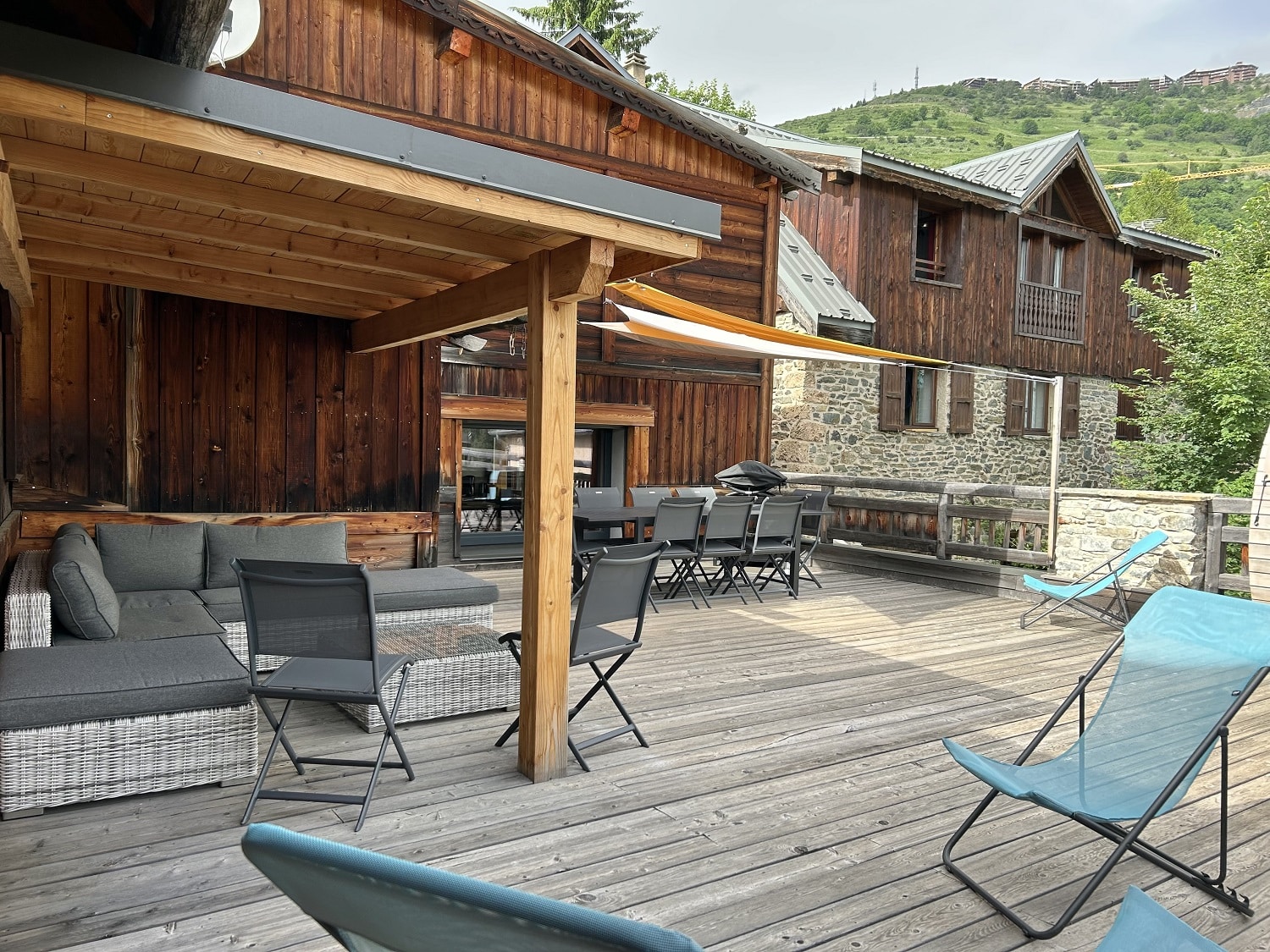 Chalet Le D&eacute;nali Terrasse &eacute;t&eacute;
