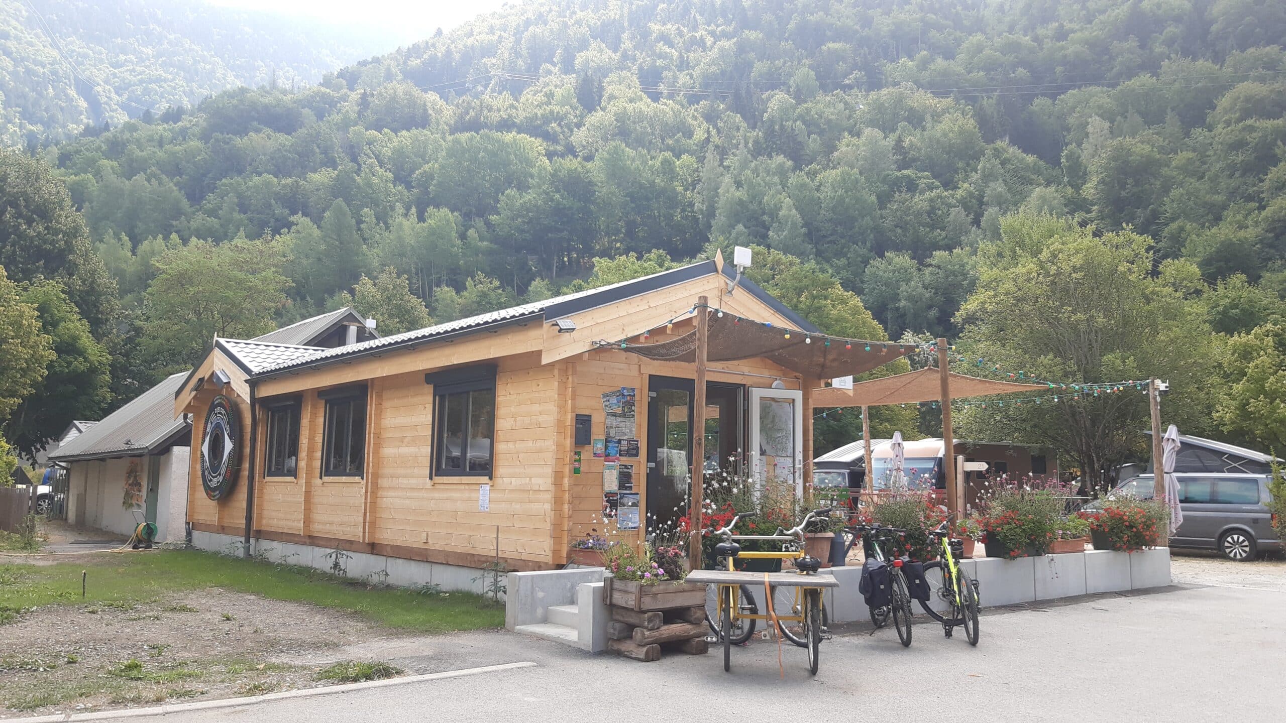 Camping caravaneige Le Martinet - Accueil