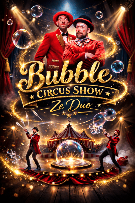 Spectacle enfants "Ze Bubble Show"_Alpe d'Huez